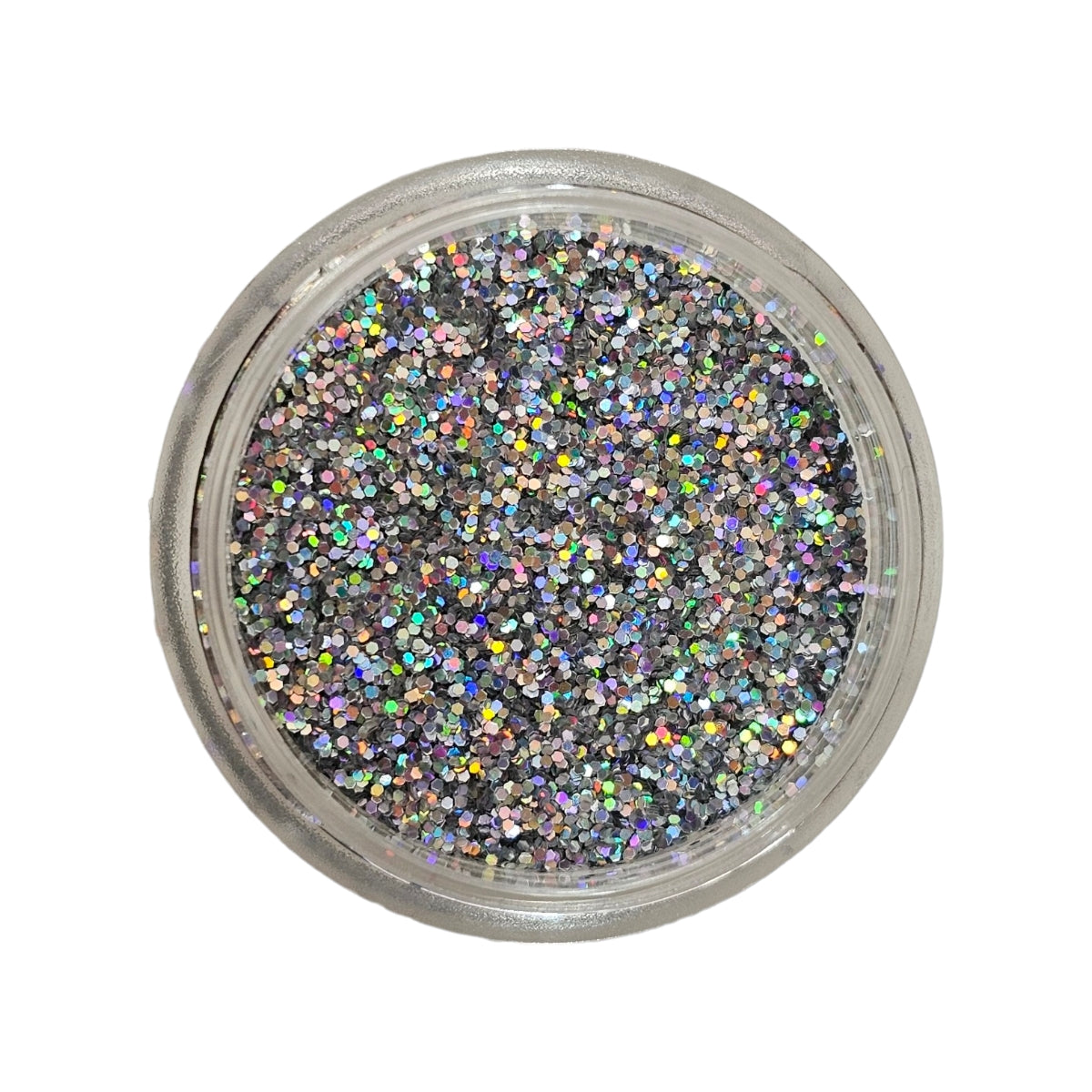 Decor Unghii Glitter Silver AB SV231