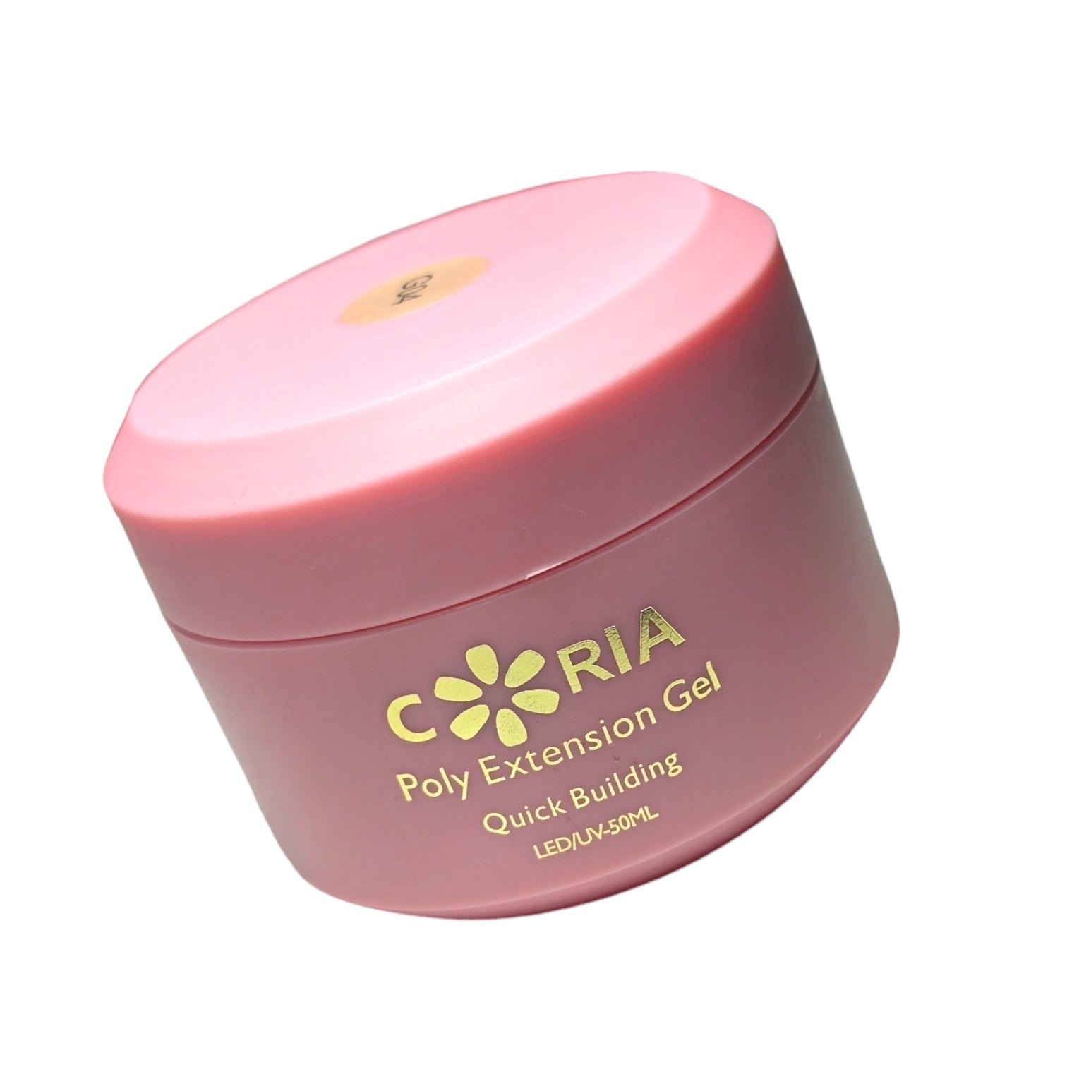 Polygel Coria 50 g Nr B107 Platinum Glitter Fin Multireflex