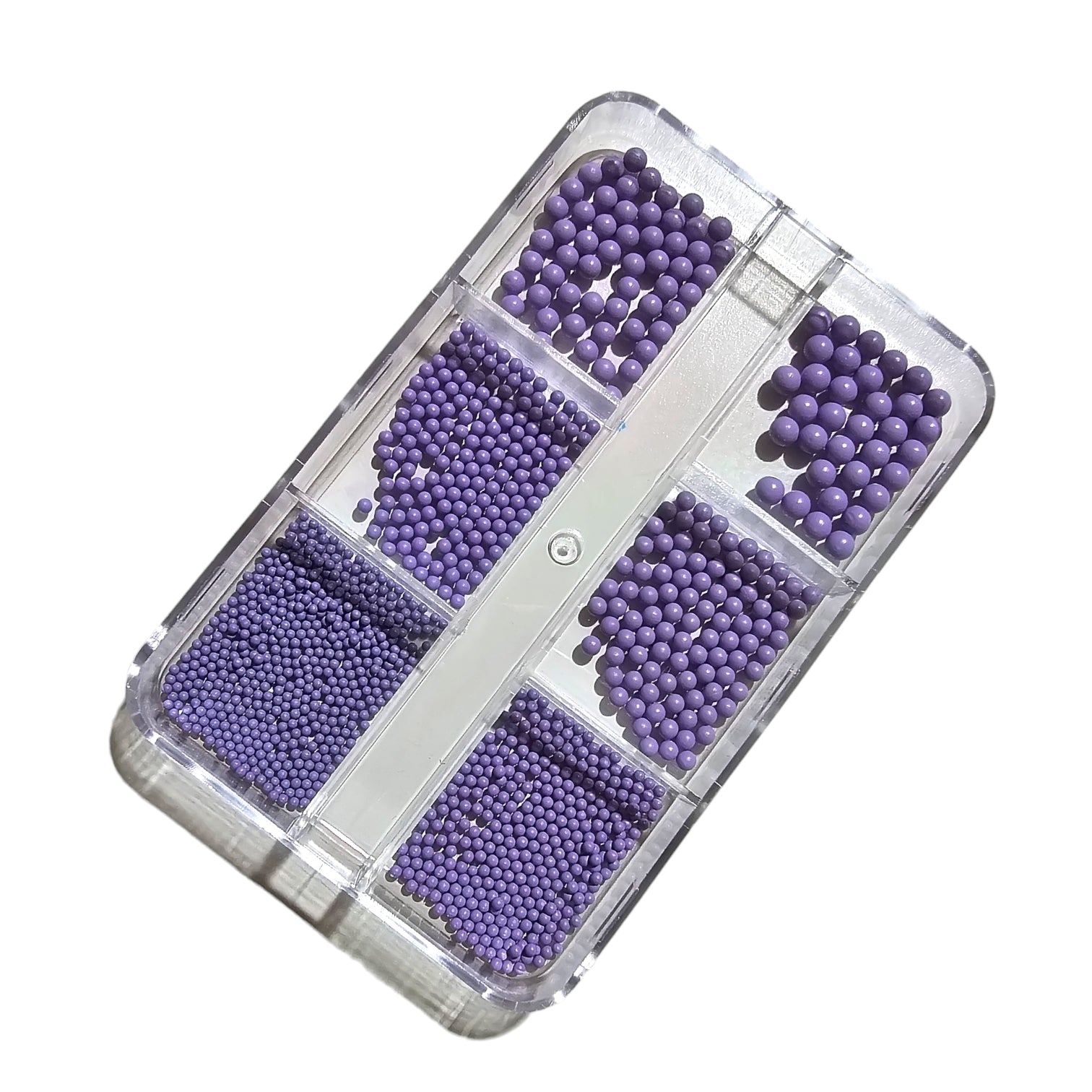 Decor Unghii Caviar Color Cav Purple, 1-3mm