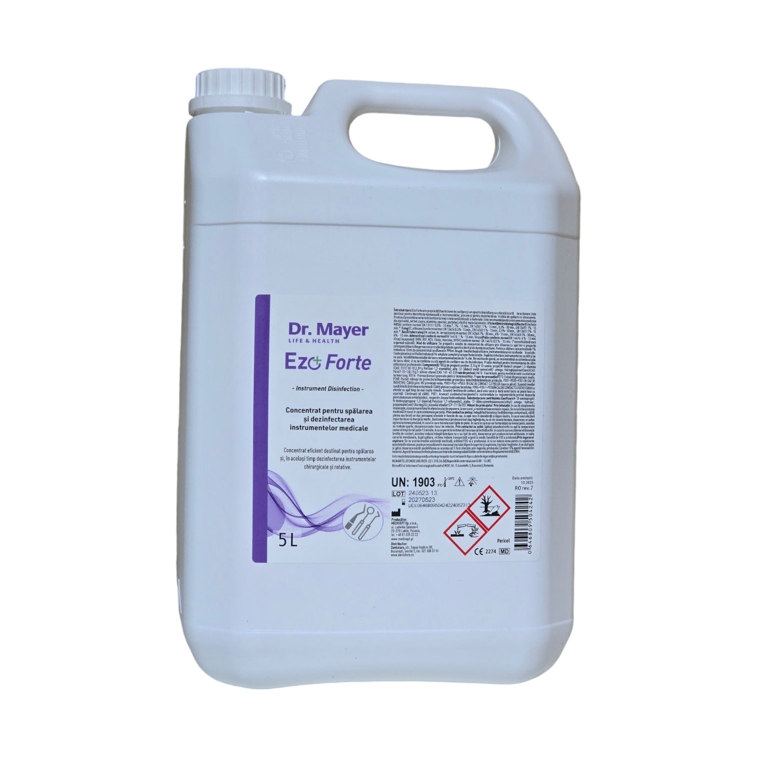 Dezinfectant concentrat instrumentar Ezo-Forte 5L Dr.Mayer