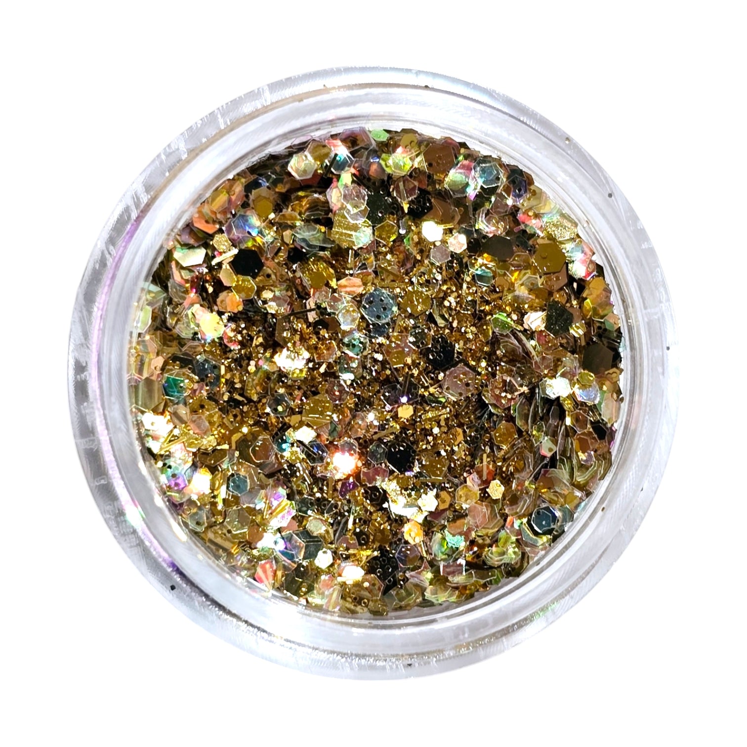 Decor Unghii Glitter Gold Shine HOL