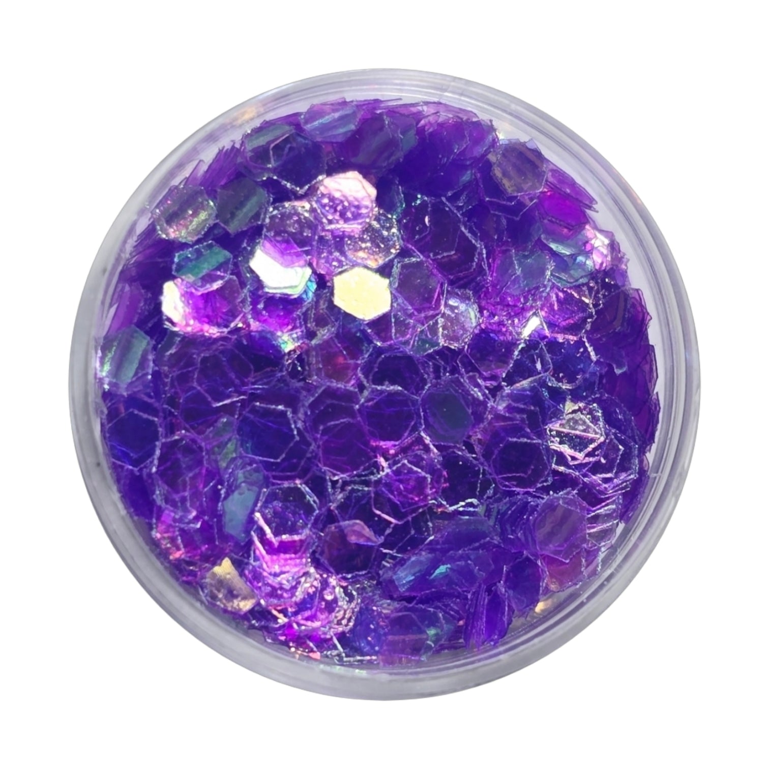 Decor Unghii Glitter Purple EVA