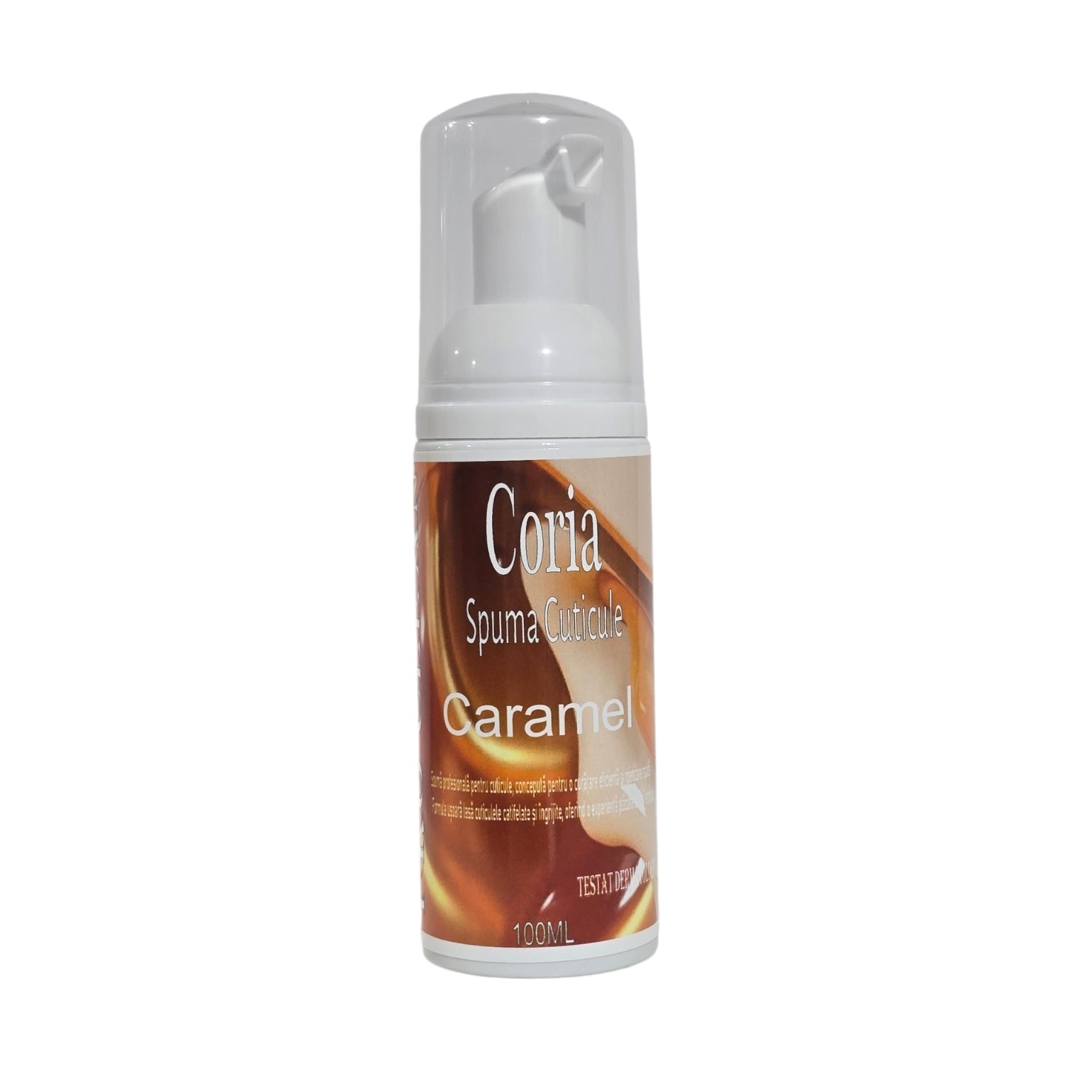 Spuma pentru cuticule 100 ml Caramel