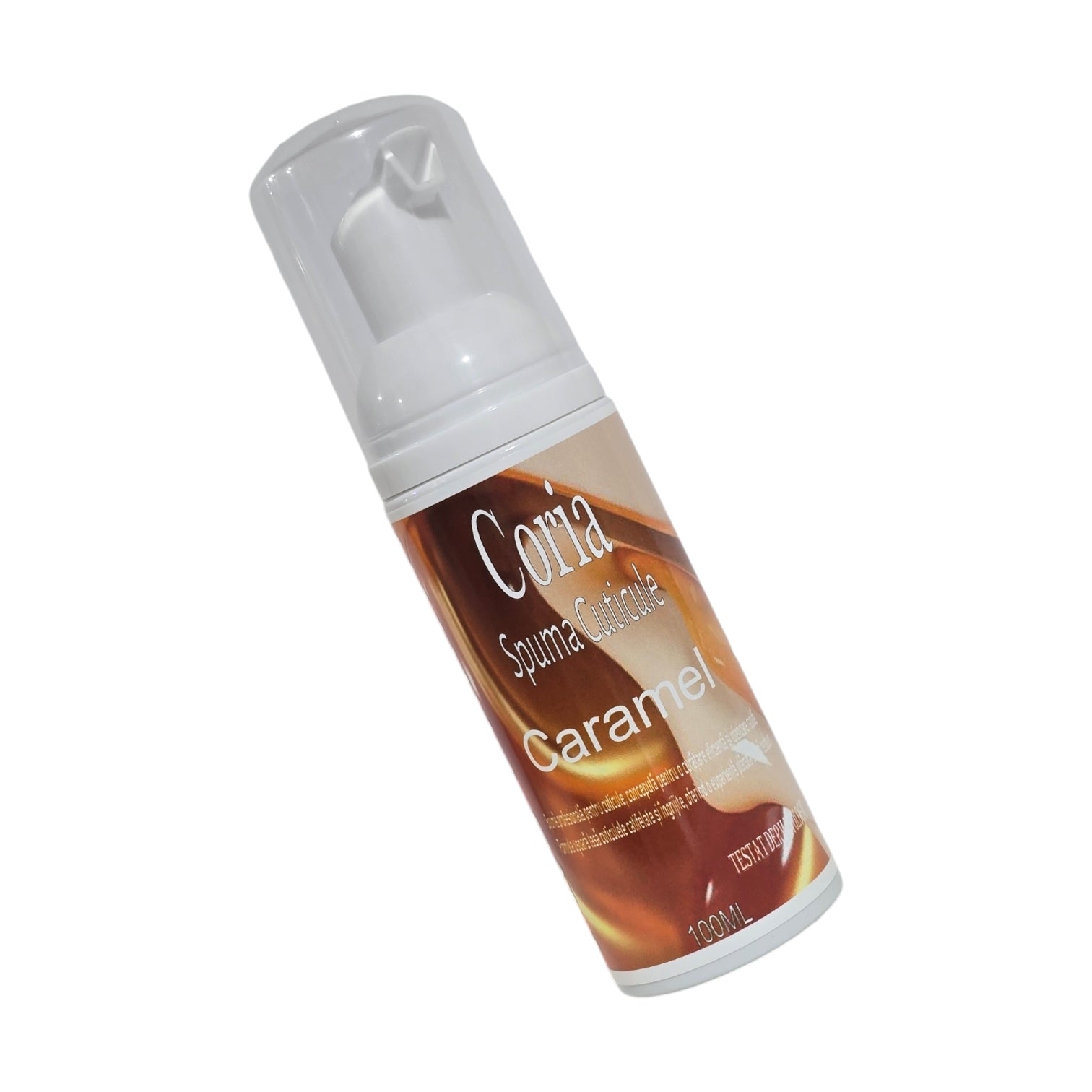 Spuma pentru cuticule 100 ml Caramel