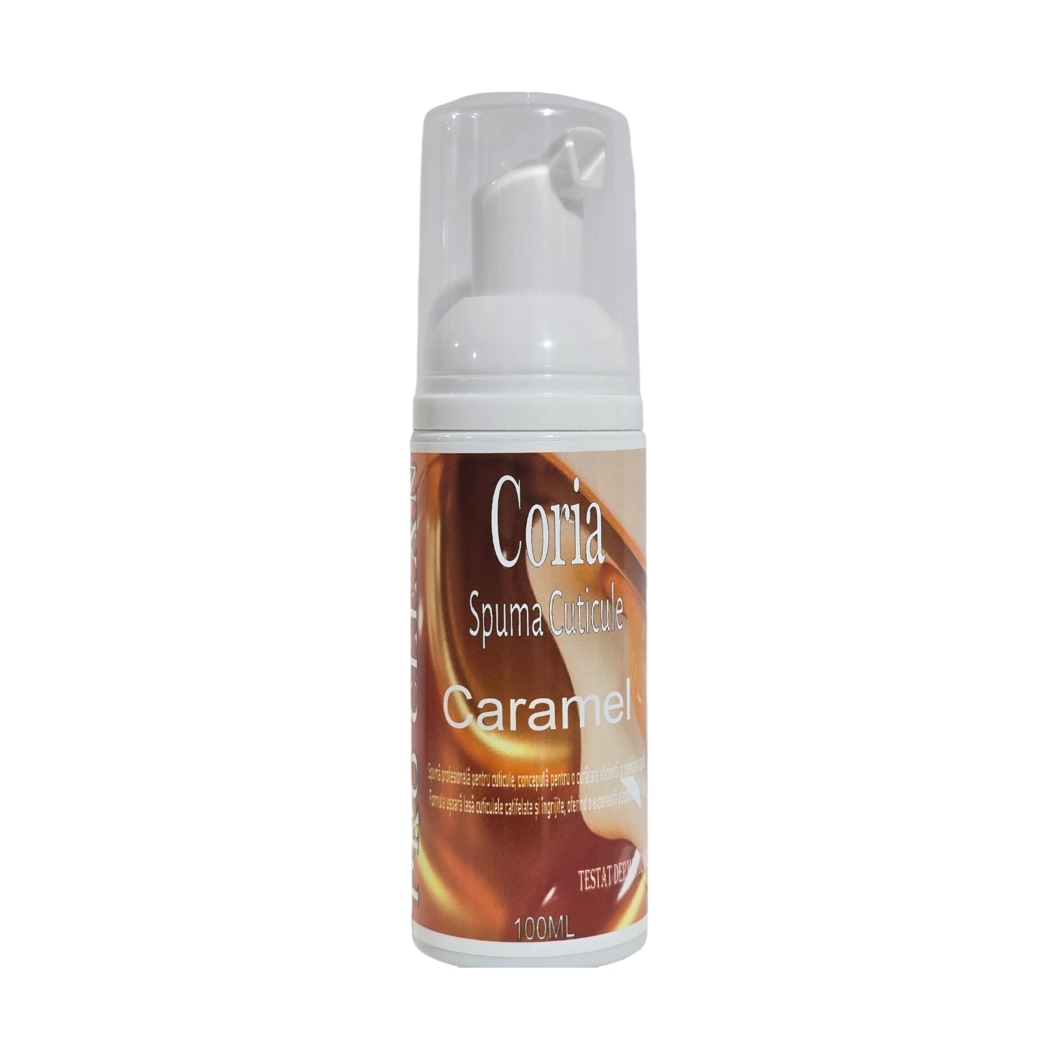 Spuma pentru cuticule 100 ml Caramel