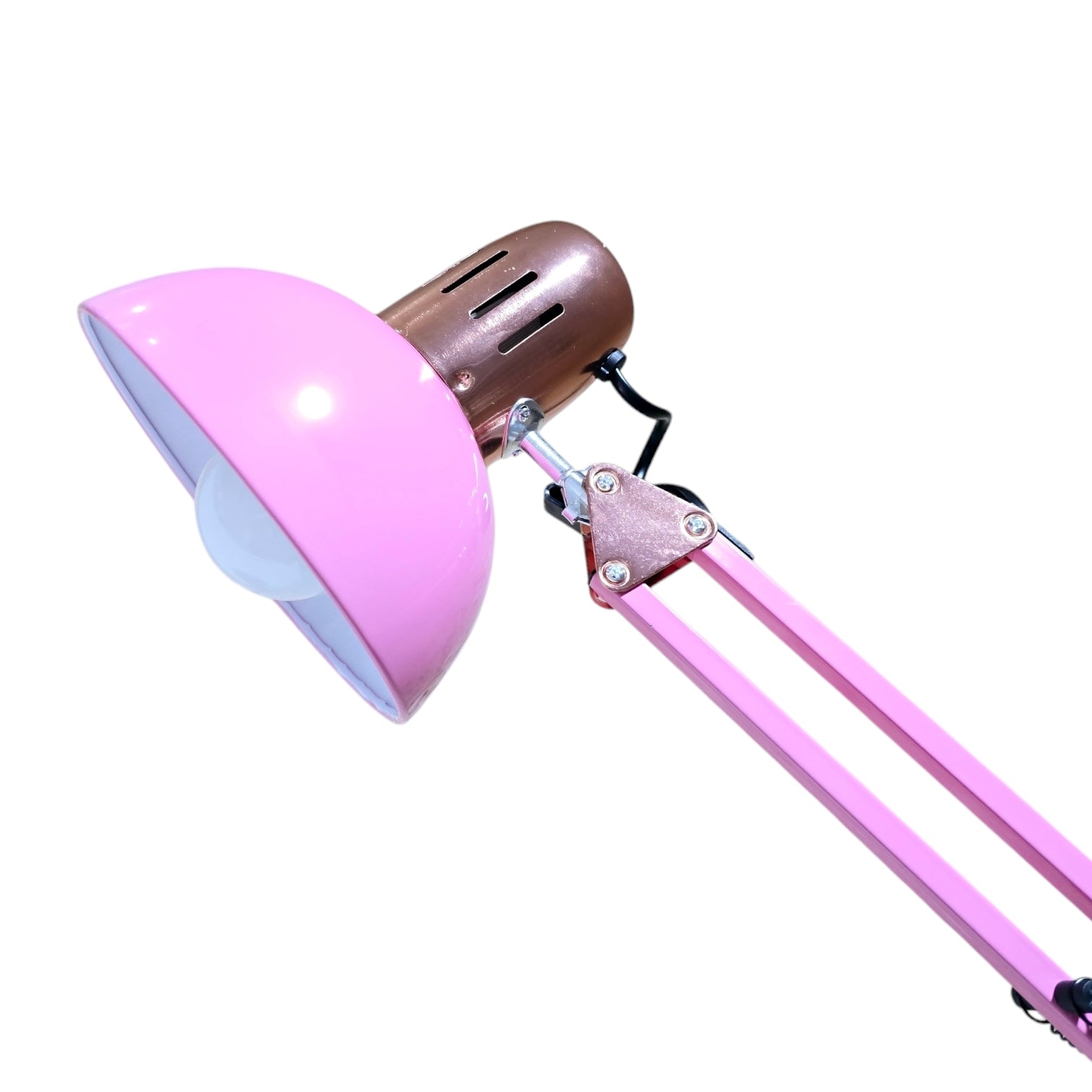 Lampa Lumina Bec Inclus ,Pentru Manichiura,Pedichiura, (Cu Prindere Masa) Roz Cupru