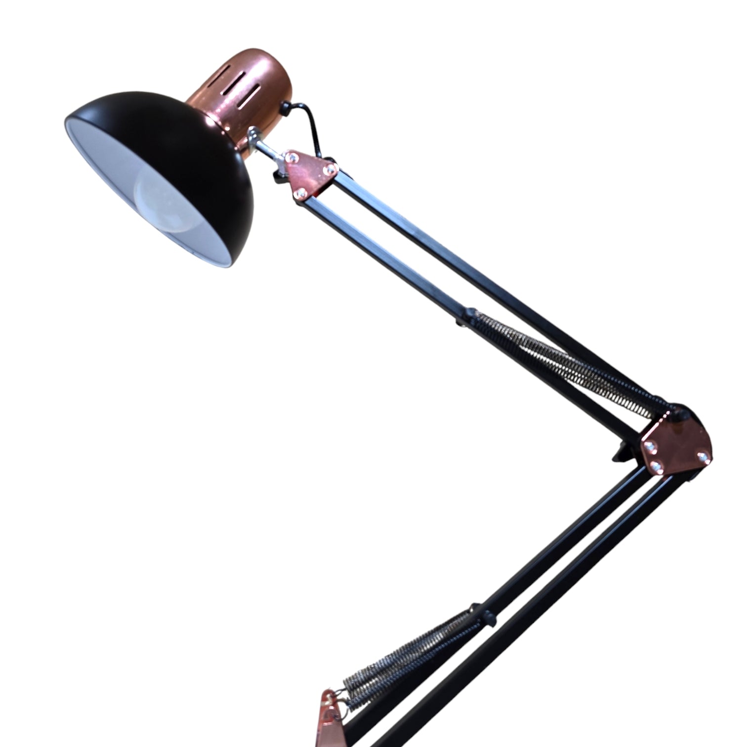 Lampa Lumina Bec Inclus ,Pentru Manichiura,Pedichiura, (Cu Prindere Masa)Negru Cupru