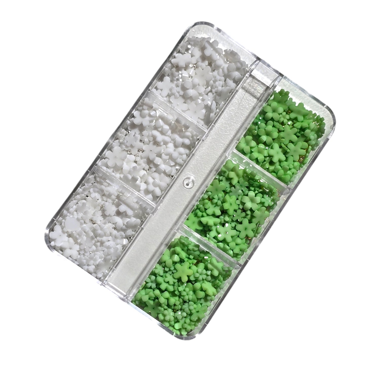 Decor Pentru Unghii Flori+Caviar GreenWhite