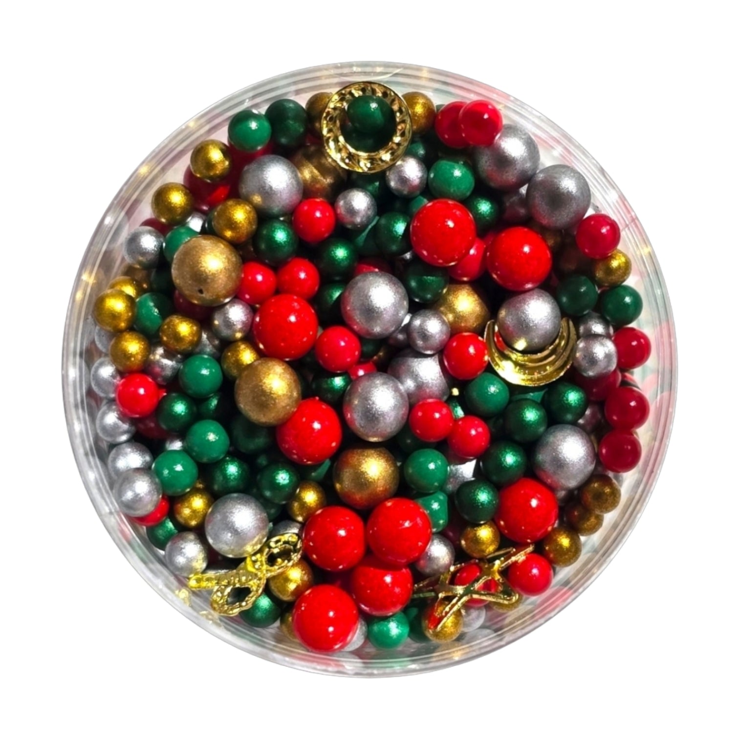 Decor Unghii Christmas Bubble Color