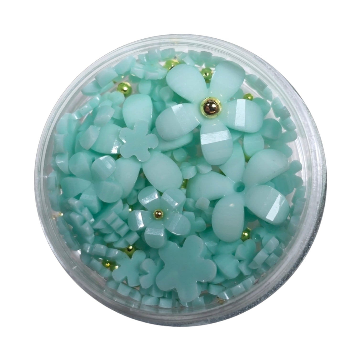 Decor Unghii Flori CHARMIX Green Mint