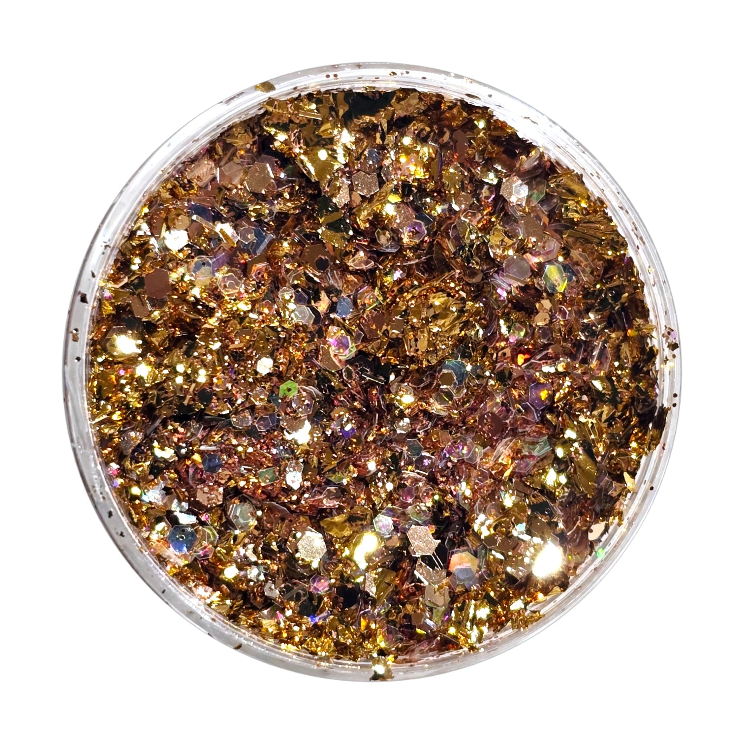 Decor Unghii Glitter GOLDER 03